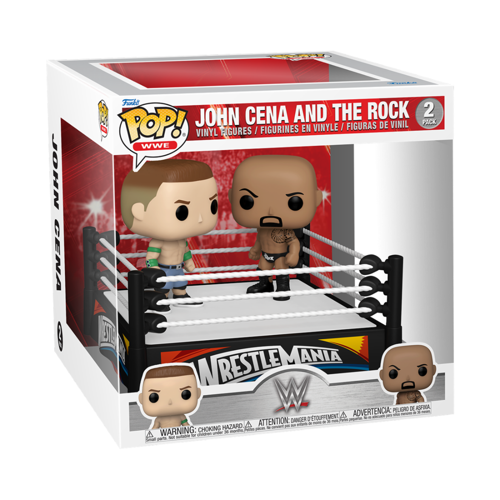 Funko WWE 2pack John Cena vs. The Rock World Wrestling Entertainment