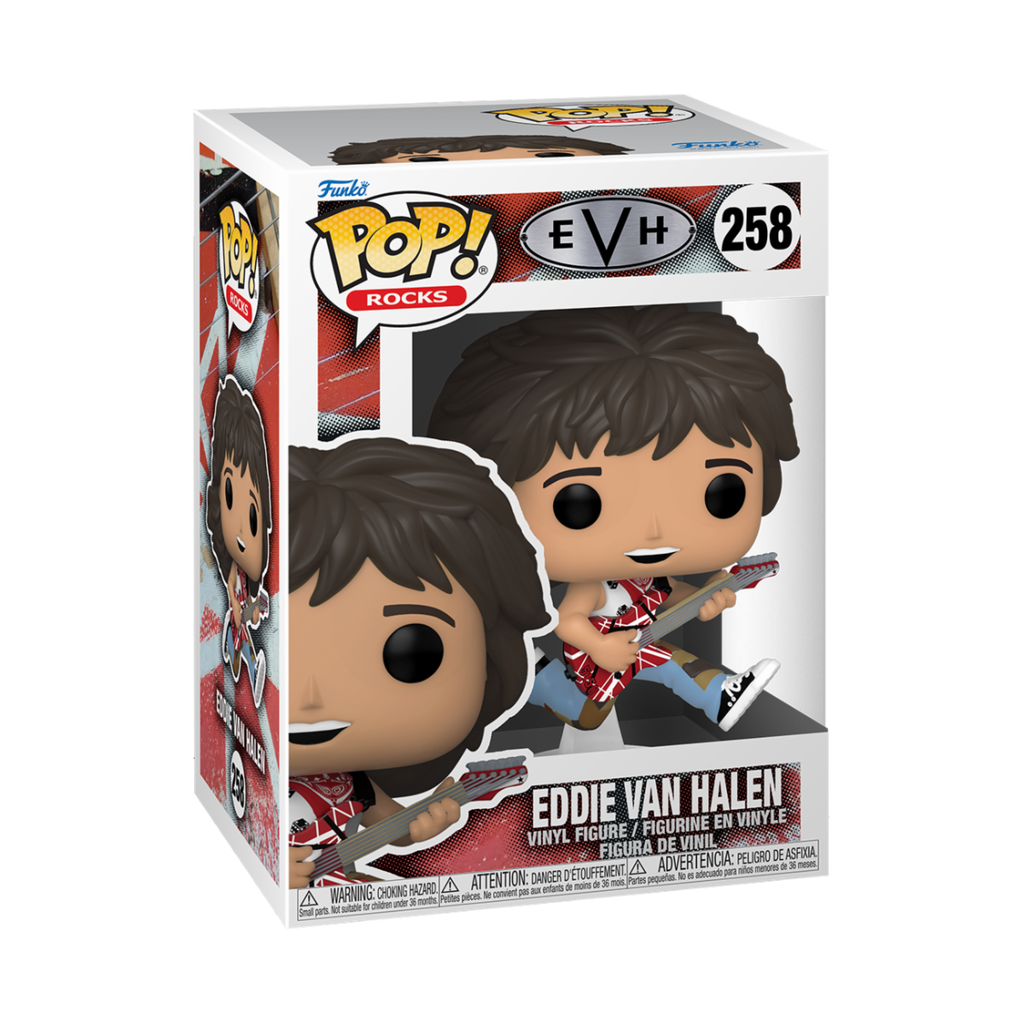 Funko Rocks 258 Eddie van Halen with Guitar EVH Music