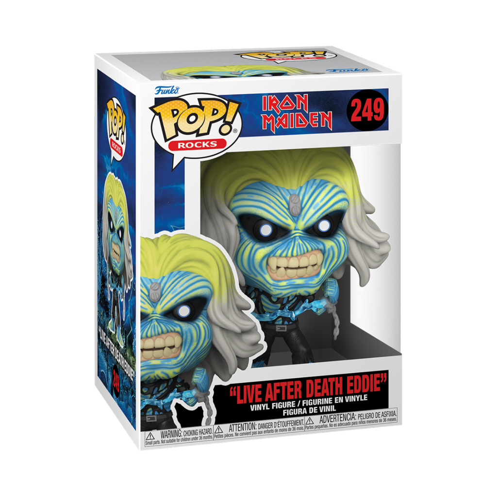 Funko Rocks 249 Live After Death Eddie Iron Maiden