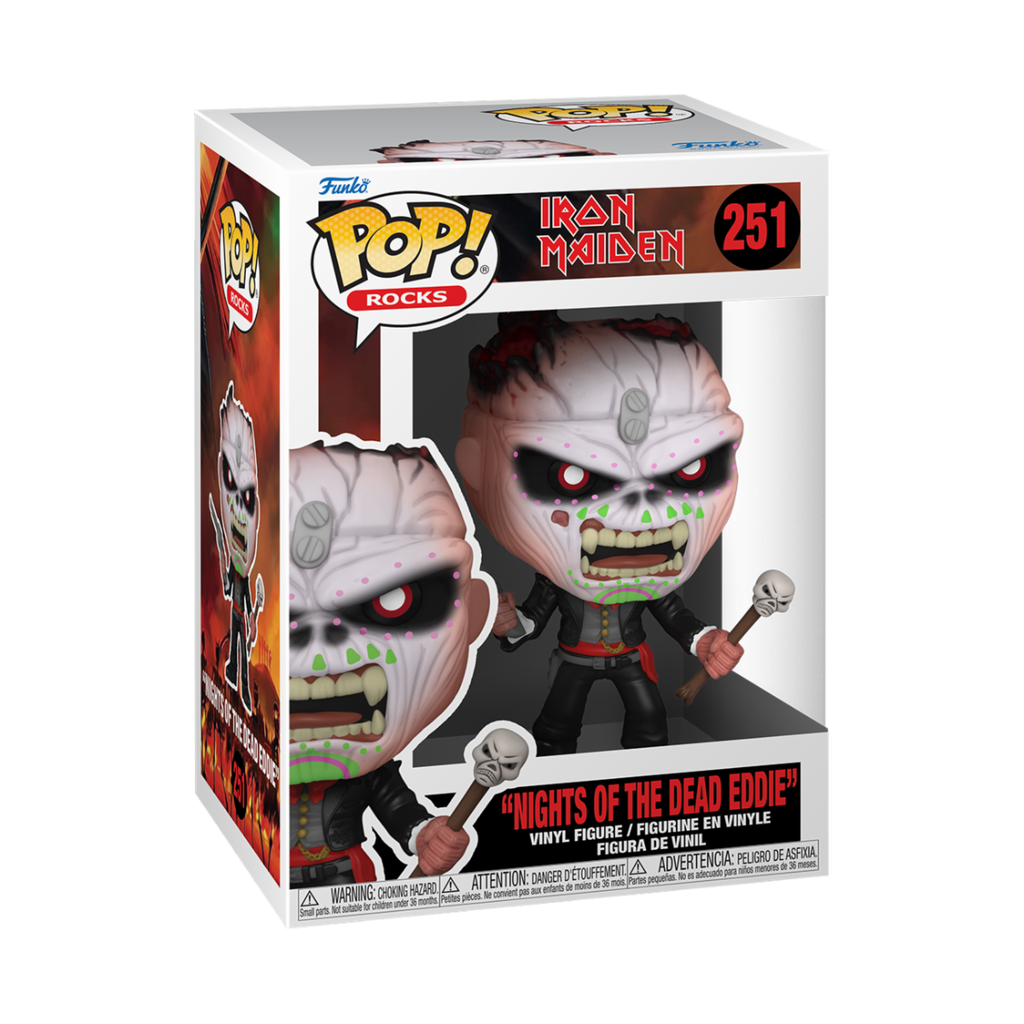 Funko Rocks 251 Nights of the Dead Eddie Iron Maiden