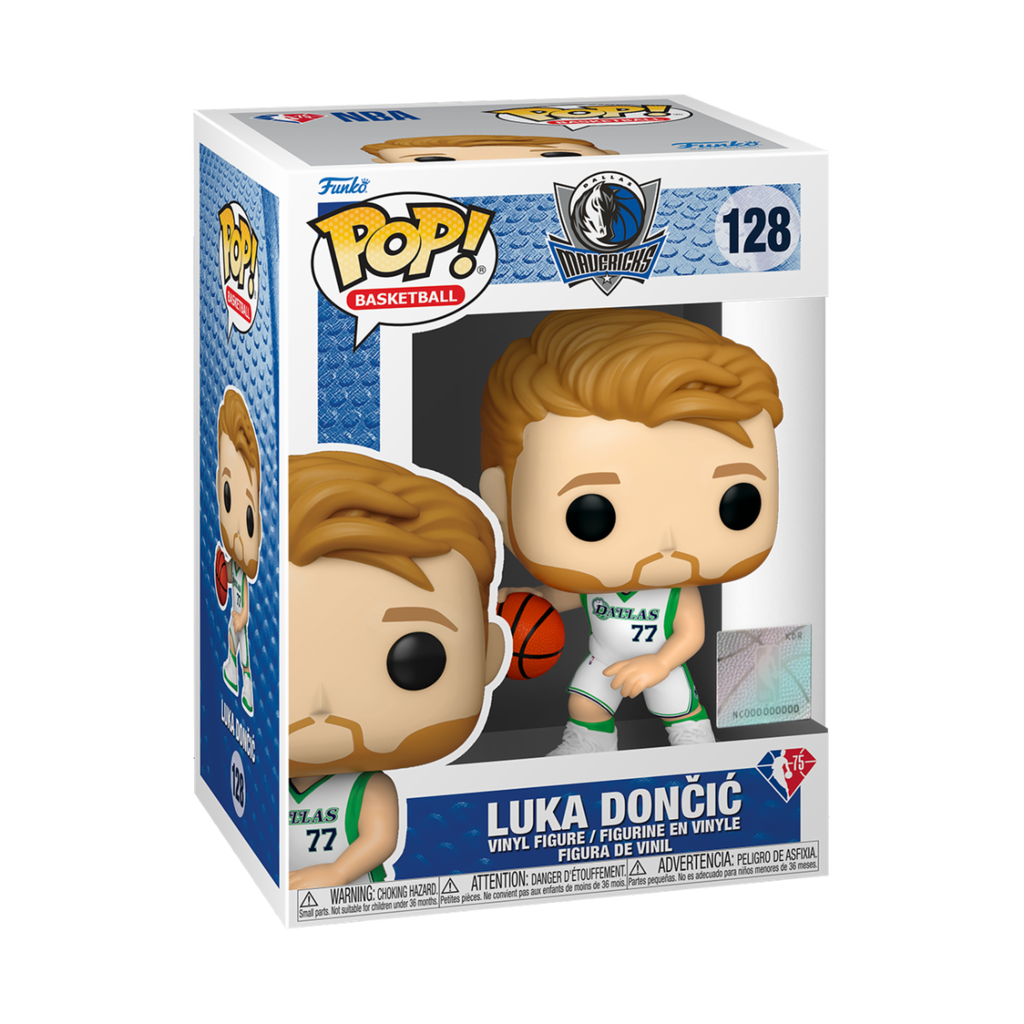 Funko Basketball 128 Luka Doncic Dallas Mavericks NBA National Basketball Association