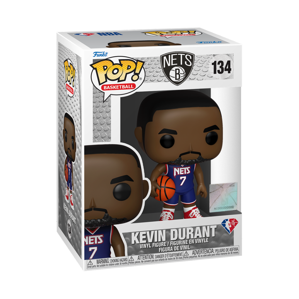 Funko Basketball 134 Kevin Durant Brooklyn Nets NBA National Basketball Association