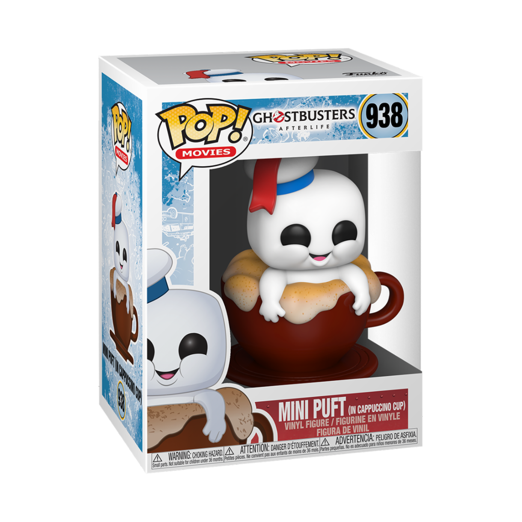 Funko Movies 0938 Mini Puft in Cappuccino Cup Ghostbusters Afterlife