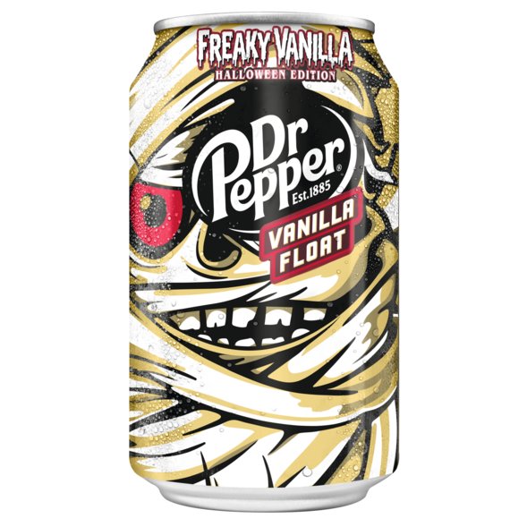 Dr Pepper Vanilla Float, Freaky Vanilla, Halloween Edition