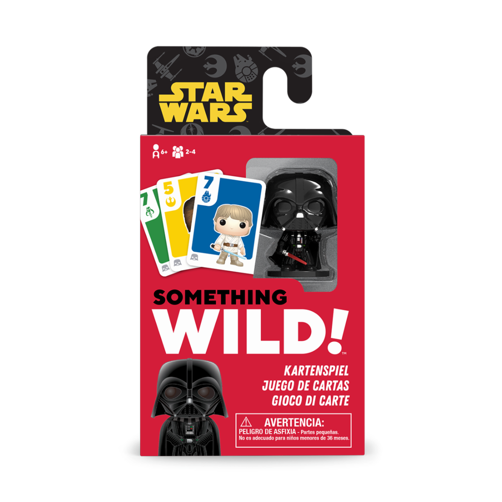 Funko Card Game Something Wild! Darth Vader Star Wars German/Spanish/Italian