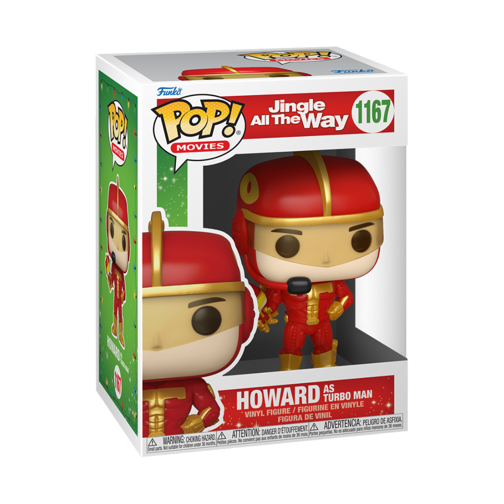 Funko Movies 1163 Howard as Turbo Man Jingle All The Way