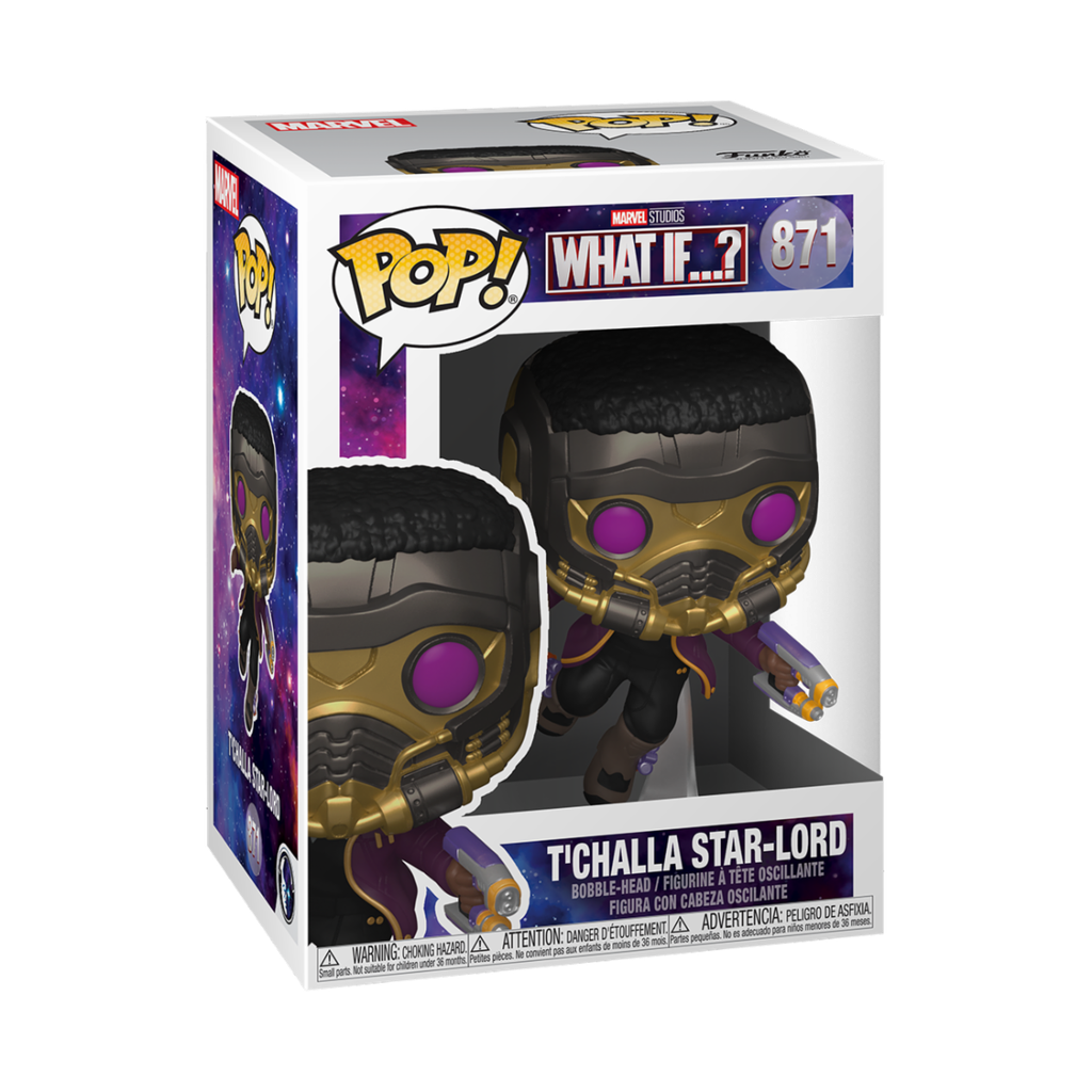 Funko Marvel 0871 T'Challa Starlord What If...?