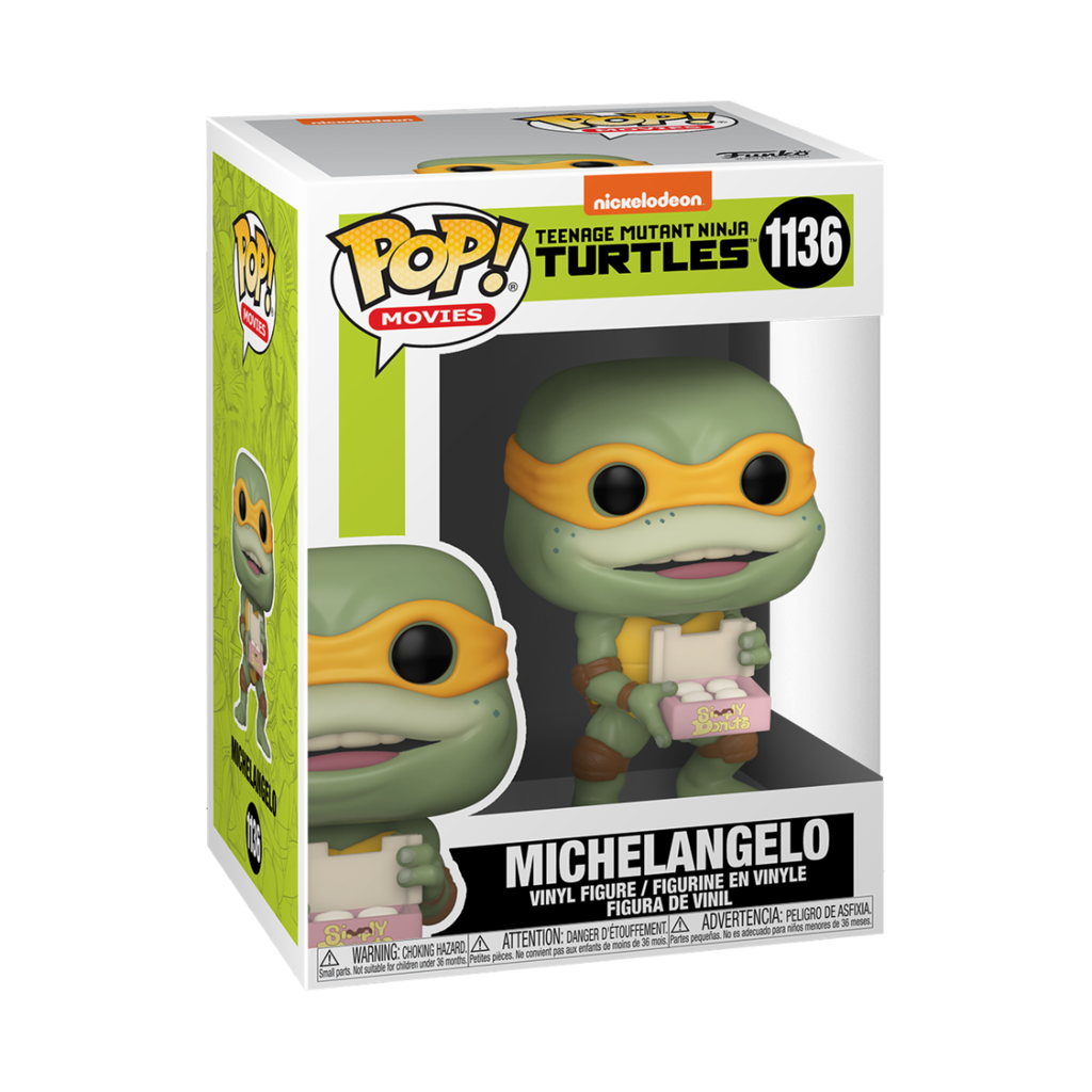 Funko Movies 1136 Michelangelo TMNT Teenage Mutant Ninja Turtles Nickelodeon