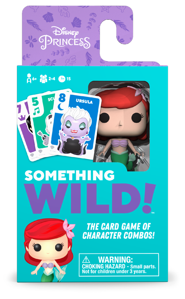 Funko Card Game Something Wild! Ariel The Little Mermaid Disney French/English