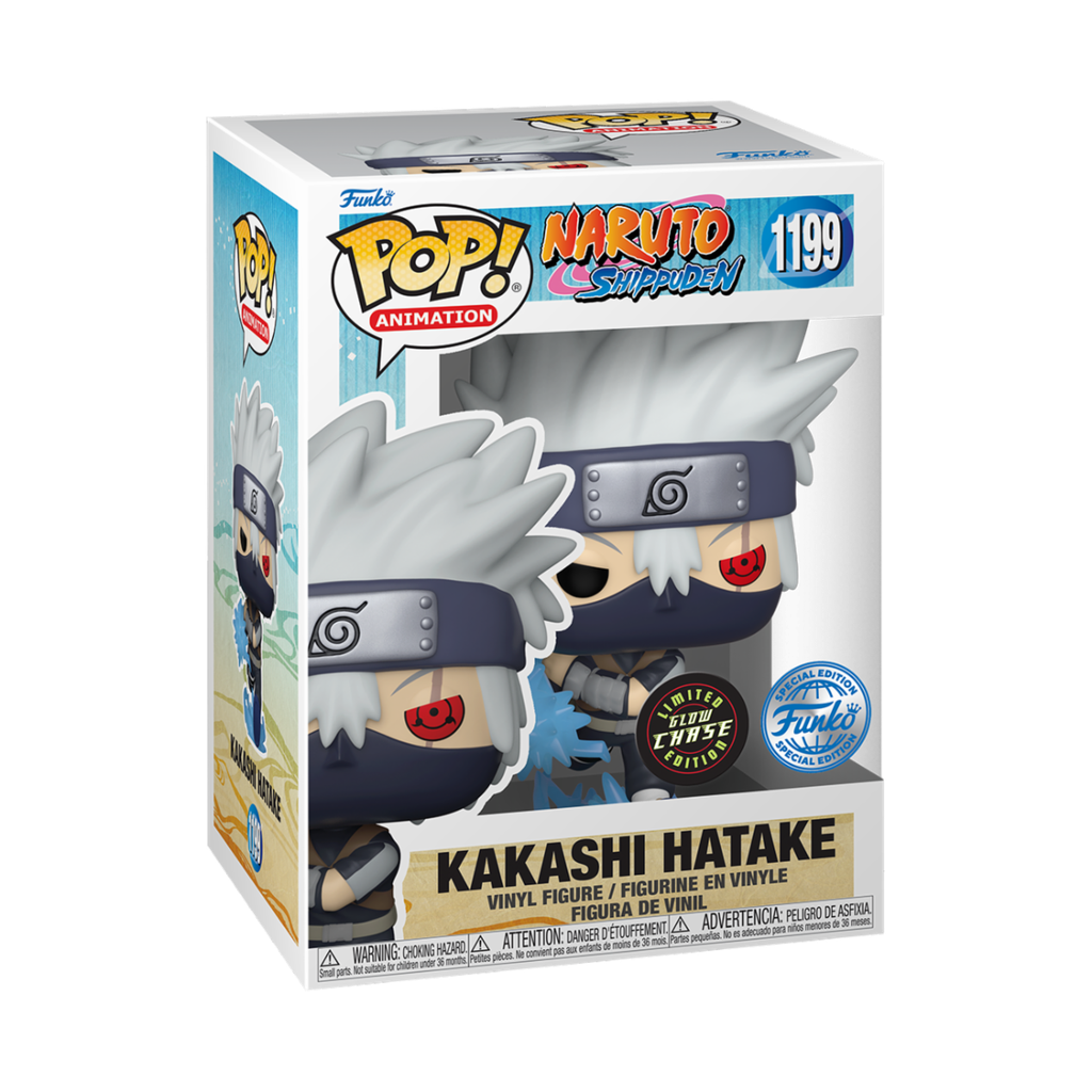 Funko Animation 1199 Kakashi Hatake Special Edition Chase GITD Glow in the Dark Limited Edition Naruto Shippuden