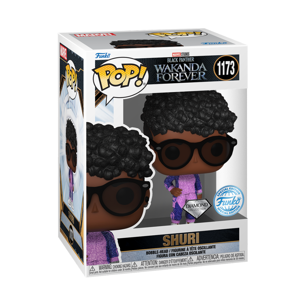 Funko Marvel 1173 Shuri Diamond Exclusive Funko Special Edition Black Panther Wakanda Forever