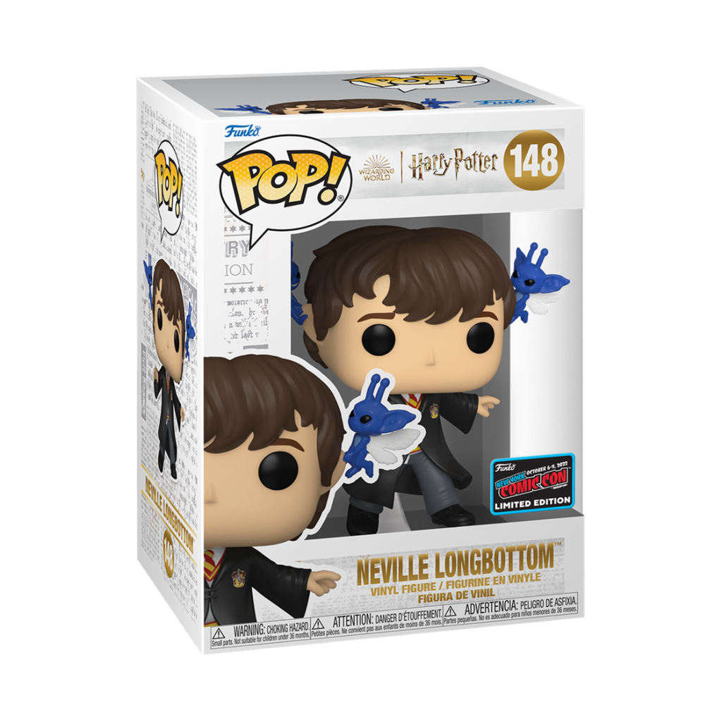 Funko Harry Potter 148 Neville Longbottom with Pixies 2022 Fall Convention Limited Edition HP Wizarding World
