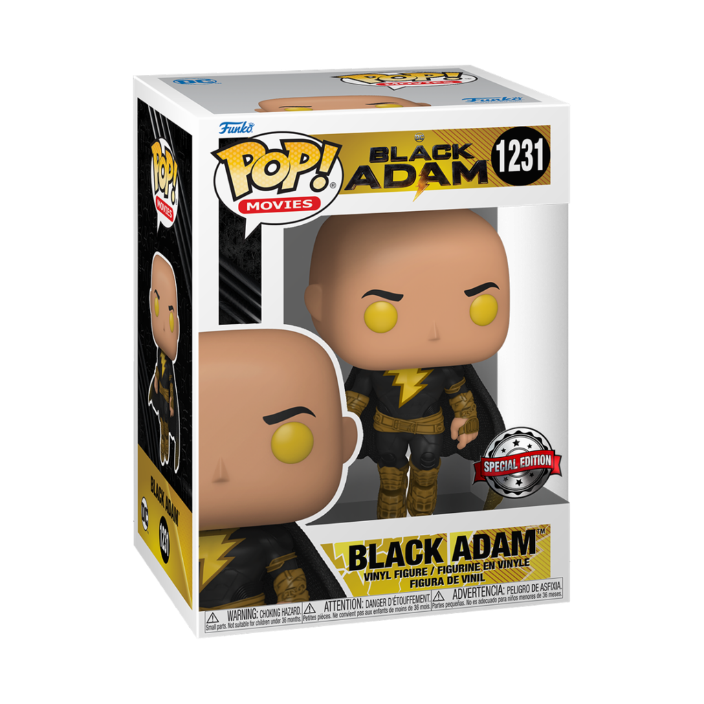 Funko Movies 1231 Black Adam Flying Special Edition Heroes DC