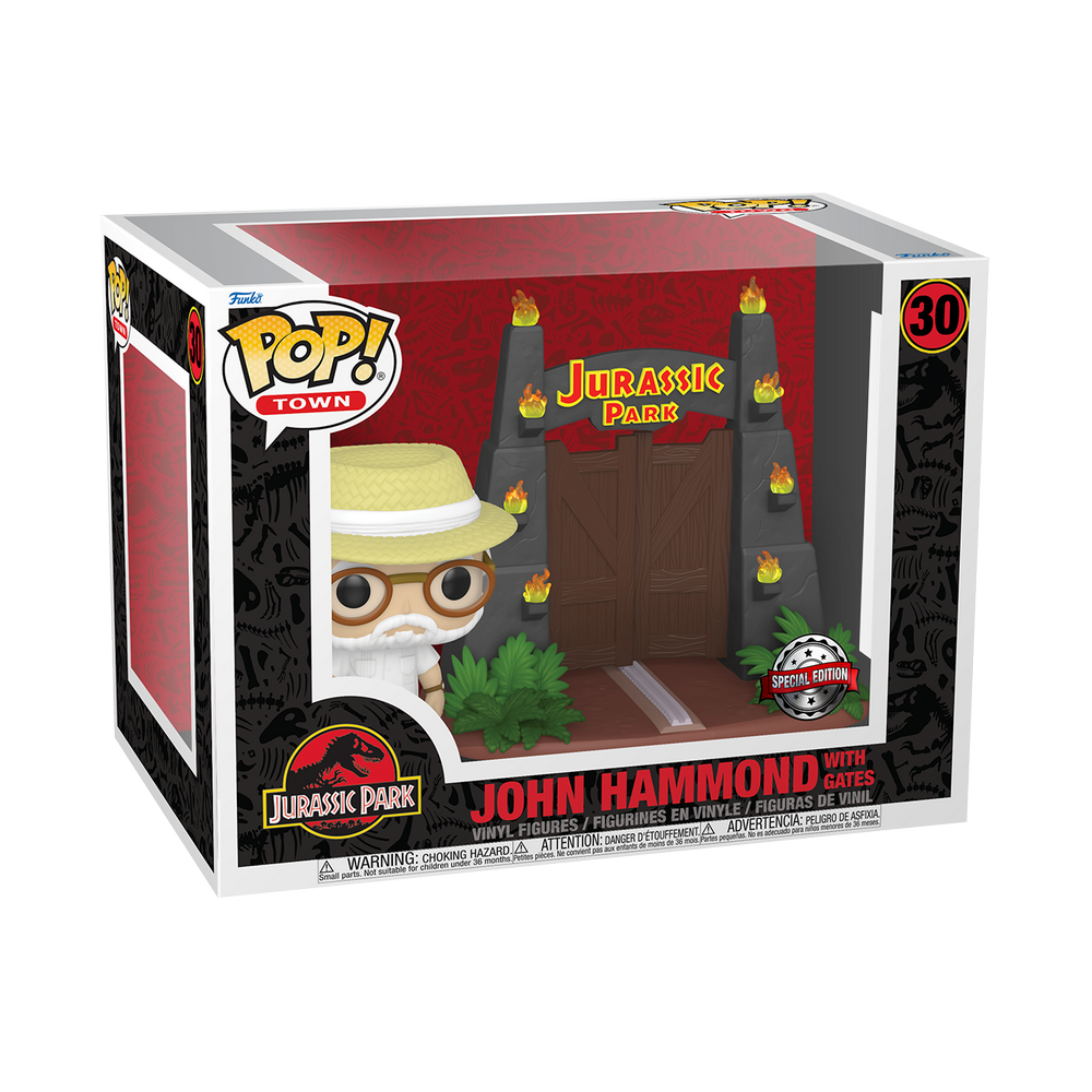 Funko Movies 0030 John Hammon with Gates Special Edition Jurassic Park Town