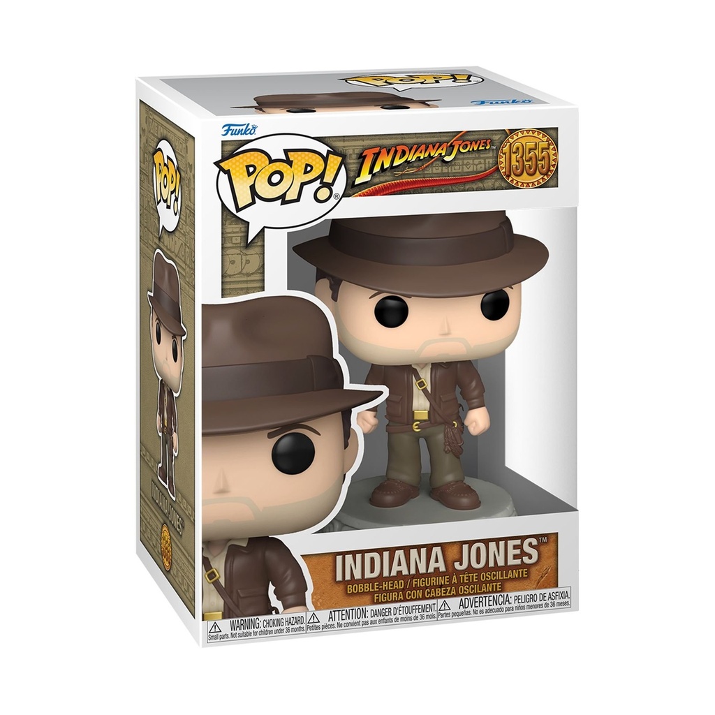 Funko Movies 1355 Indiana Jones with Jacket Indiana Jones Raiders of the Lost Ark
