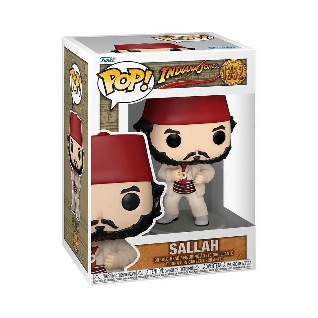 Funko Movies 1352 Sallah Indiana Jones Raiders of the Lost Ark