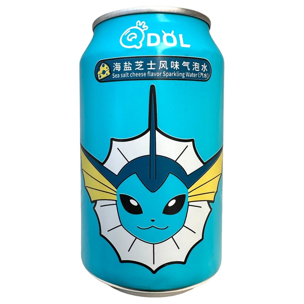 Drink QDOL Pokémon Sea Salt Cheese Flavor Sparkling Water 330ml