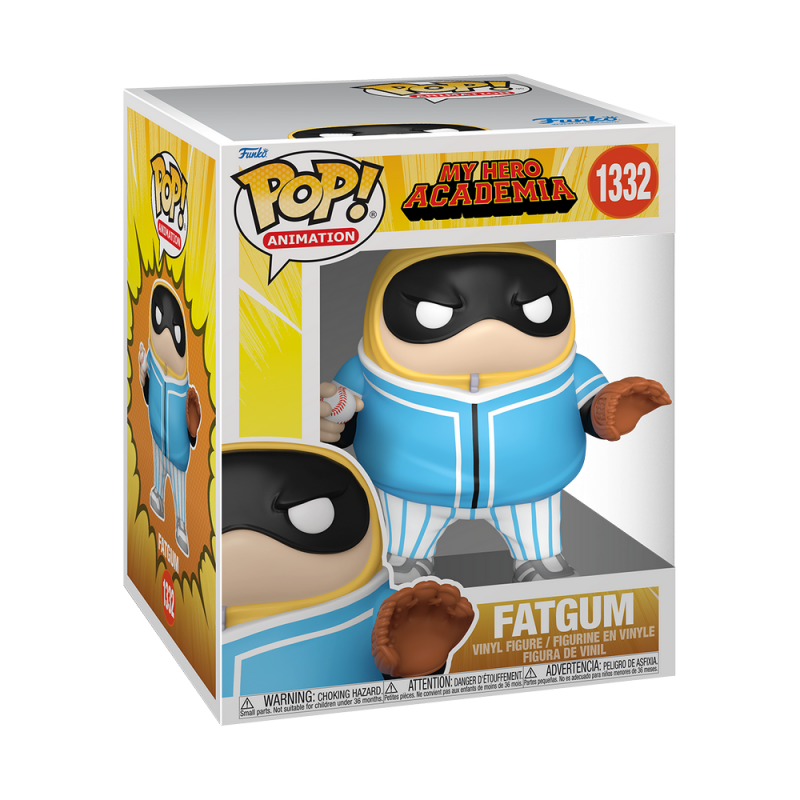 Funko Animation 1332 Fatgum Baseball My Hero Academia MHA Super
