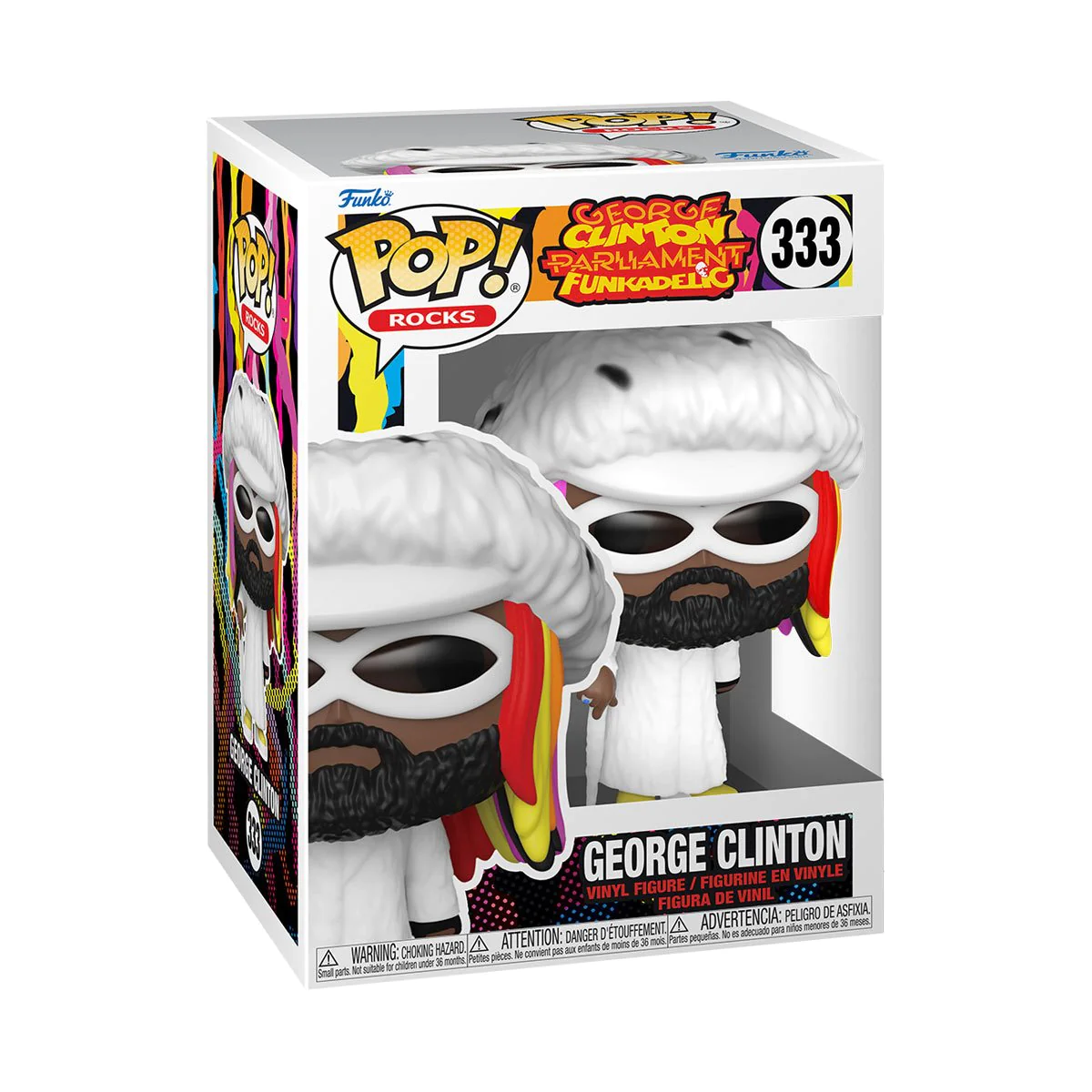 Funko Rocks 333 George Clinton Parliament Funkadellic