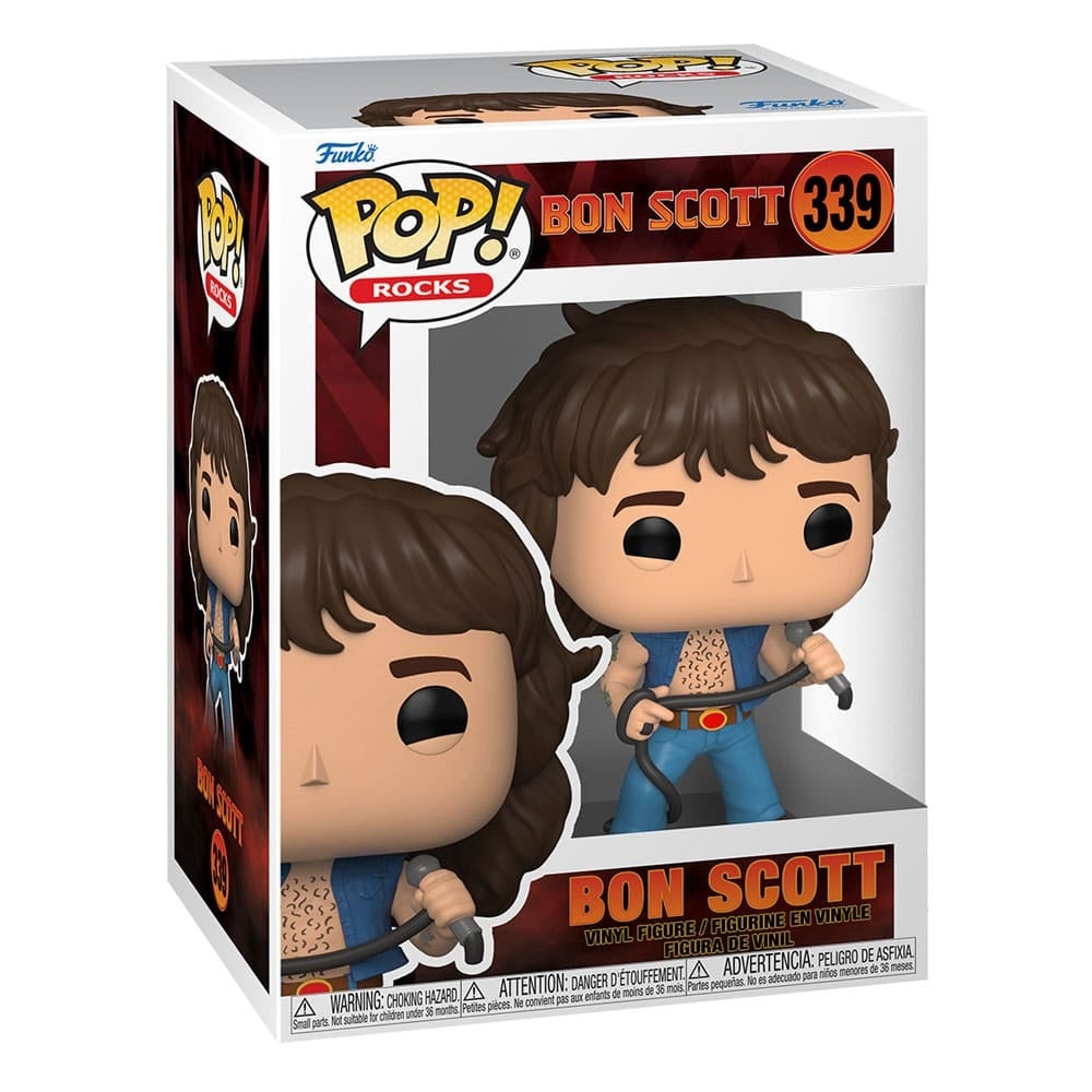 Funko Rocks 339 Bon Scott AC/DC