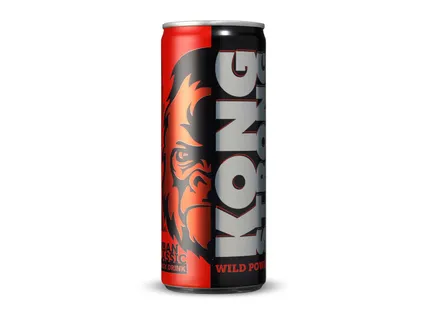 Drink Kong Strong Wild Power Energy Drink Urban Classic