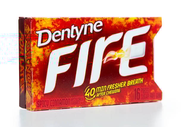 Candy Dentyne Fire Cinnamon 16pc