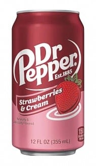 Drink Dr. Pepper Strawberries & Cream 355ml