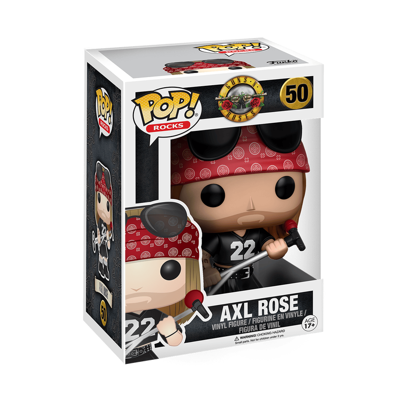 Funko Rocks 050 Axl Rose Guns N Roses, Music