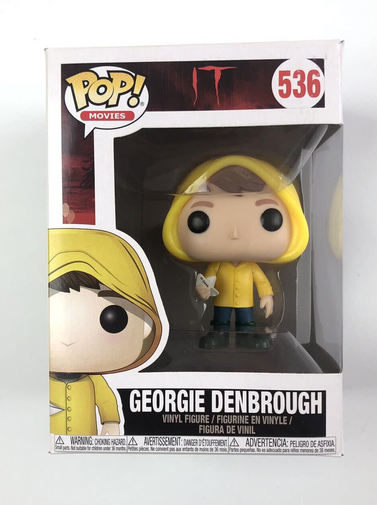 Funko Movies 0536 Georgie Denbrough with Boat IT 2017