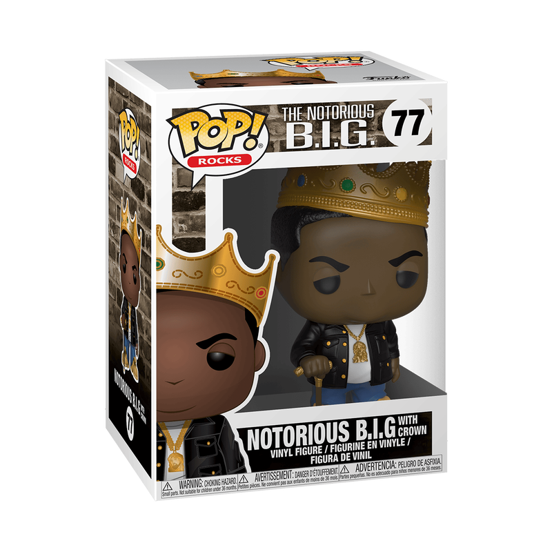 Funko Rocks 077 Notorious B.I.G with Crown
