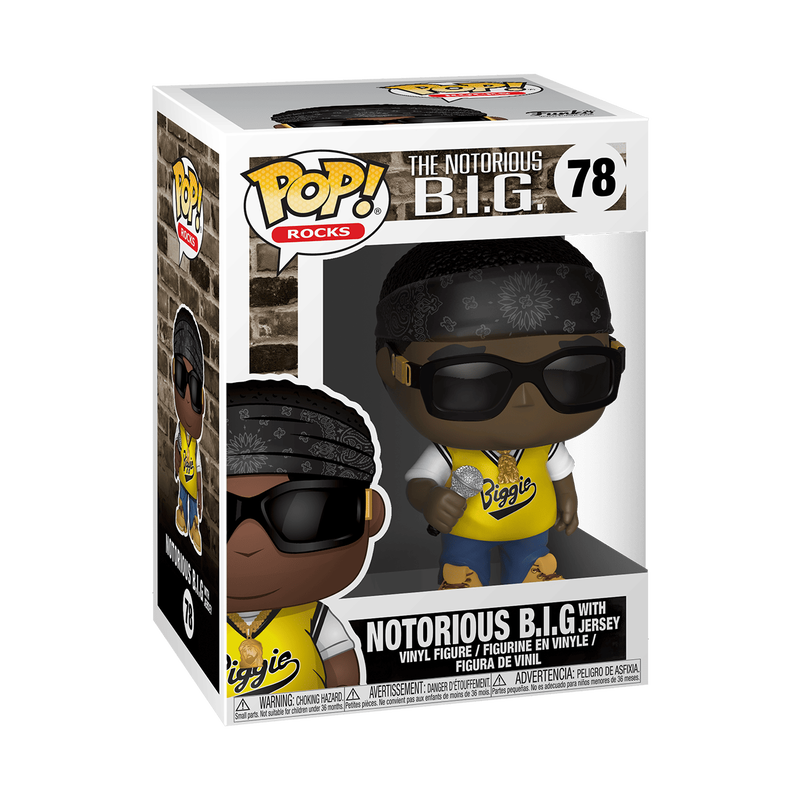 Funko Rocks 078 Notorious B.I.G with Jersey