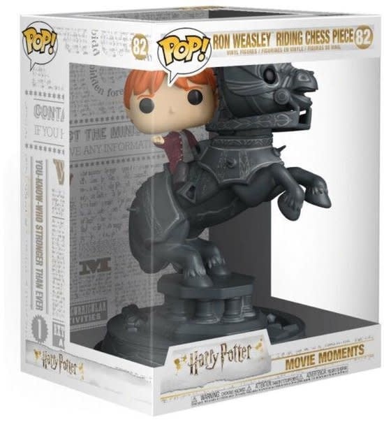 Funko Harry Potter 082 Ron Weasley Riding Chess Piece HP Movie Moments