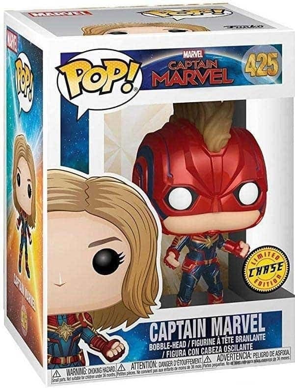 Funko Marvel 0425 Captain Marvel Chase Limited Edition