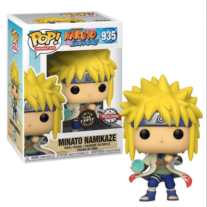 Funko Animation 0935 Minato Namikaze Chase GITD Special Edition Naruto Shippuden