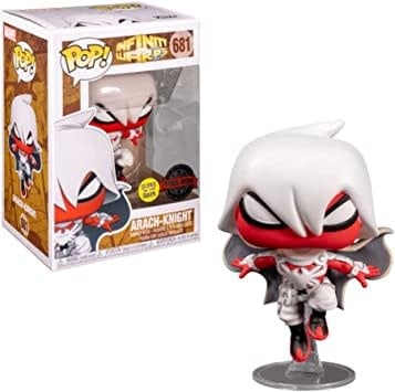 Funko Marvel 0681 Arach-Knight GITD Special Edition Infinity Warps