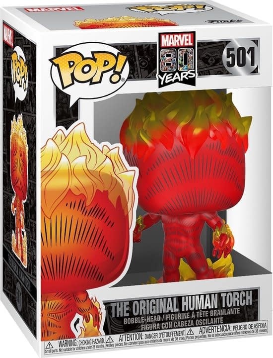 Funko Marvel 0501 The Original Human Torch Marvel 80 Years
