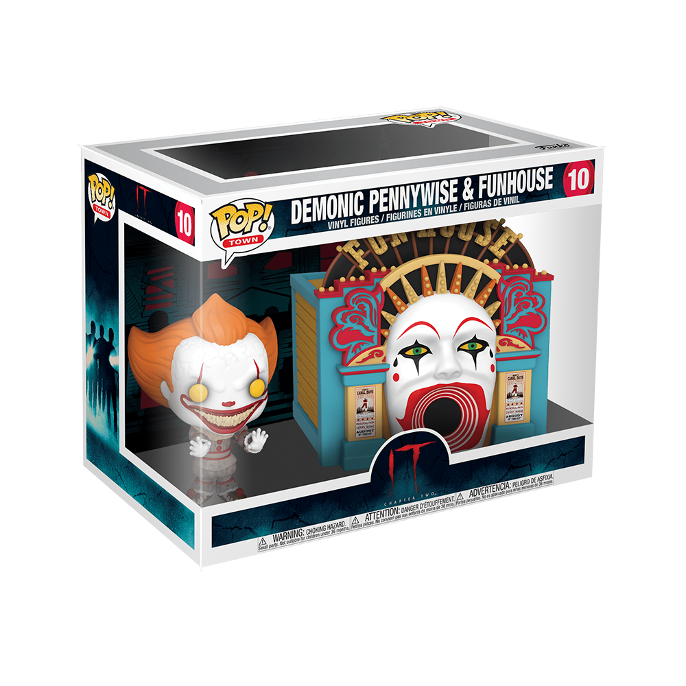 Funko Movies 0010 Demonic Pennywise and Funhouse IT Chapter 2 Town