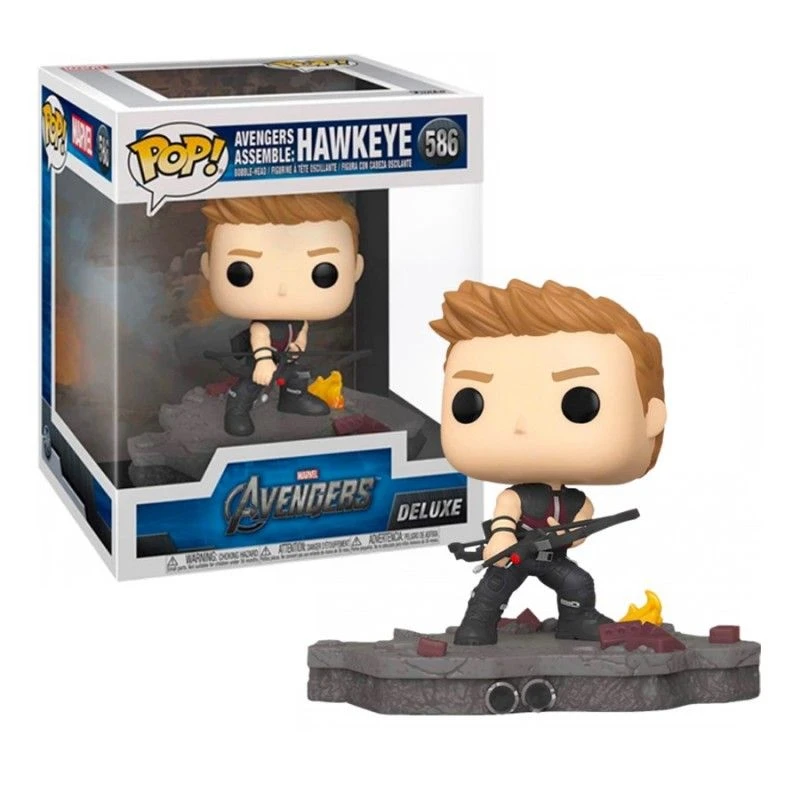 Funko Marvel 0586 Avengers Assemble Hawkeye Special Edition Avengers Deluxe