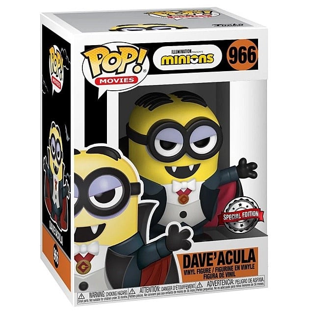 Funko Movies 0966 Dave'acula The Minions