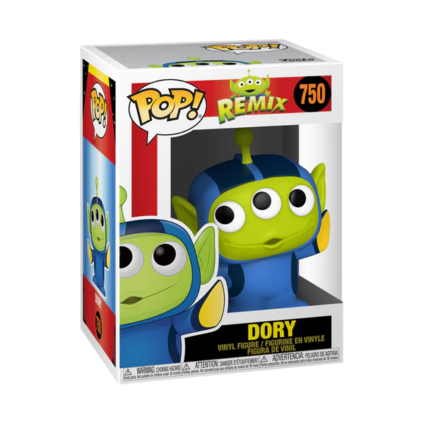 Funko Disney 0750 Dory Pixar Alien Remix Finding Dory