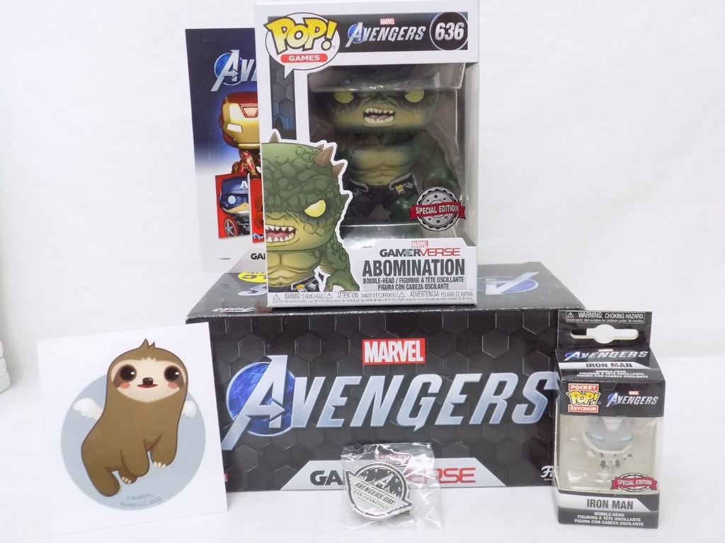 Funko Marvel GamerVerse Pack with DLC and 0636 Abomination