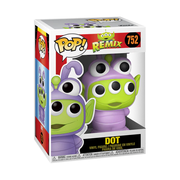 Funko Disney 0752 Dot Pixar Aliens Remix