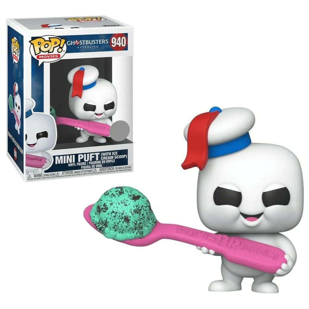 Funko Movies 0940 Mini Puft with Ice Cream Scoop Special Edition Ghostbusters Afterlife