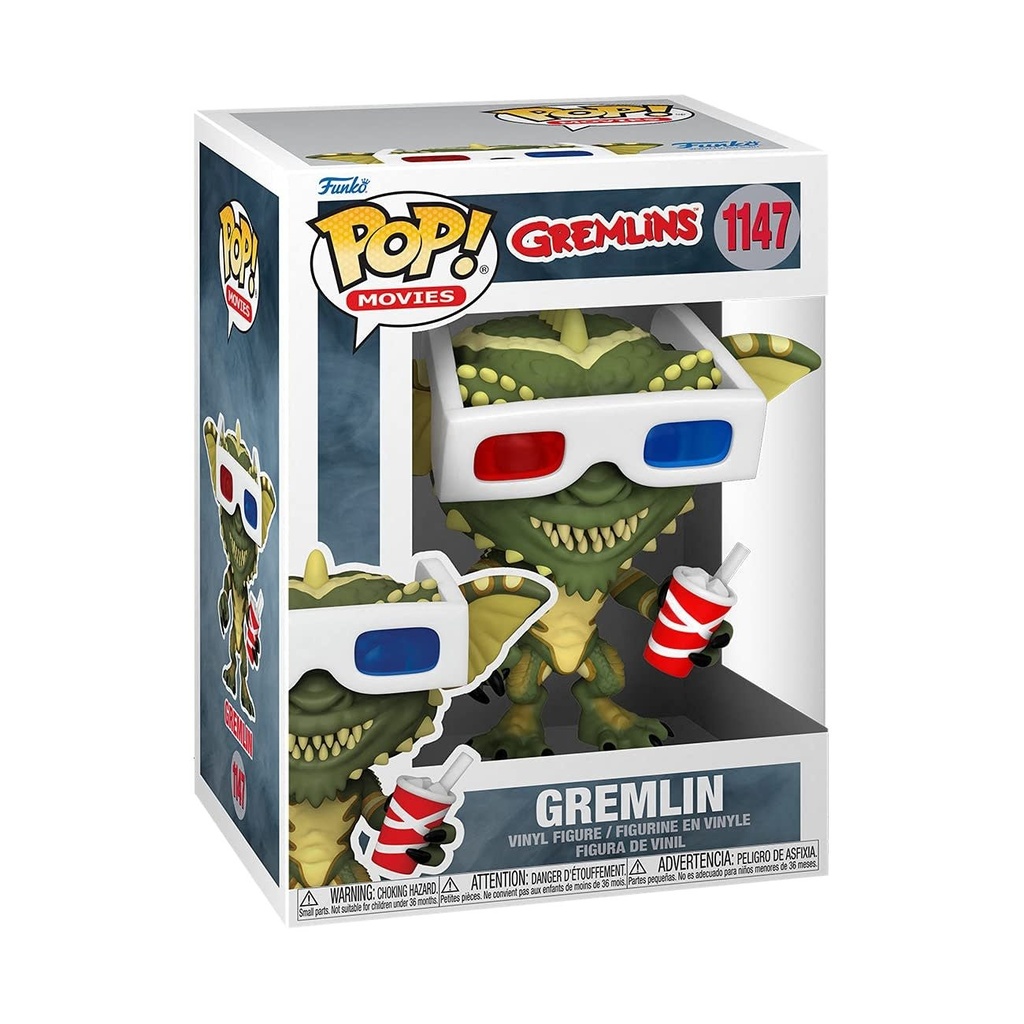 Funko Movies 1147 Gremlin with 3D Glasses Gremlins