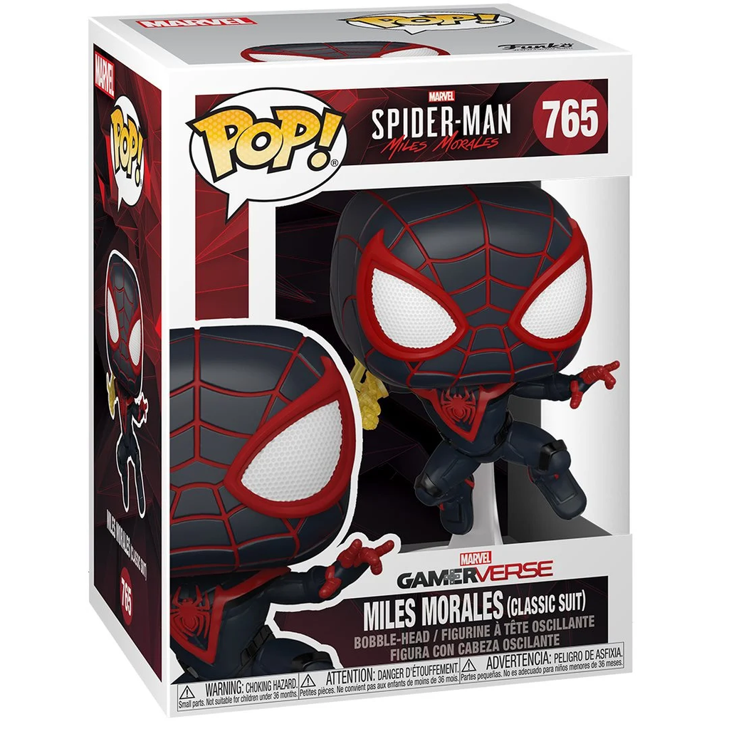 Funko Marvel 0765 Miles Morales Classic Suit GamerVerse