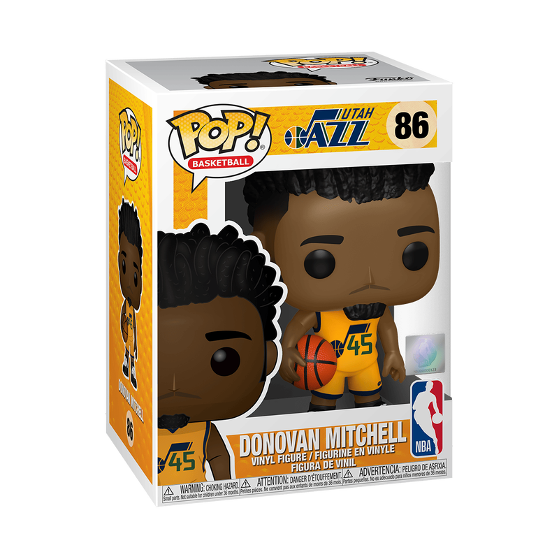 Funko Basketball 086 Donovan Mitchell Utah Jazz NBA National Basketball Association