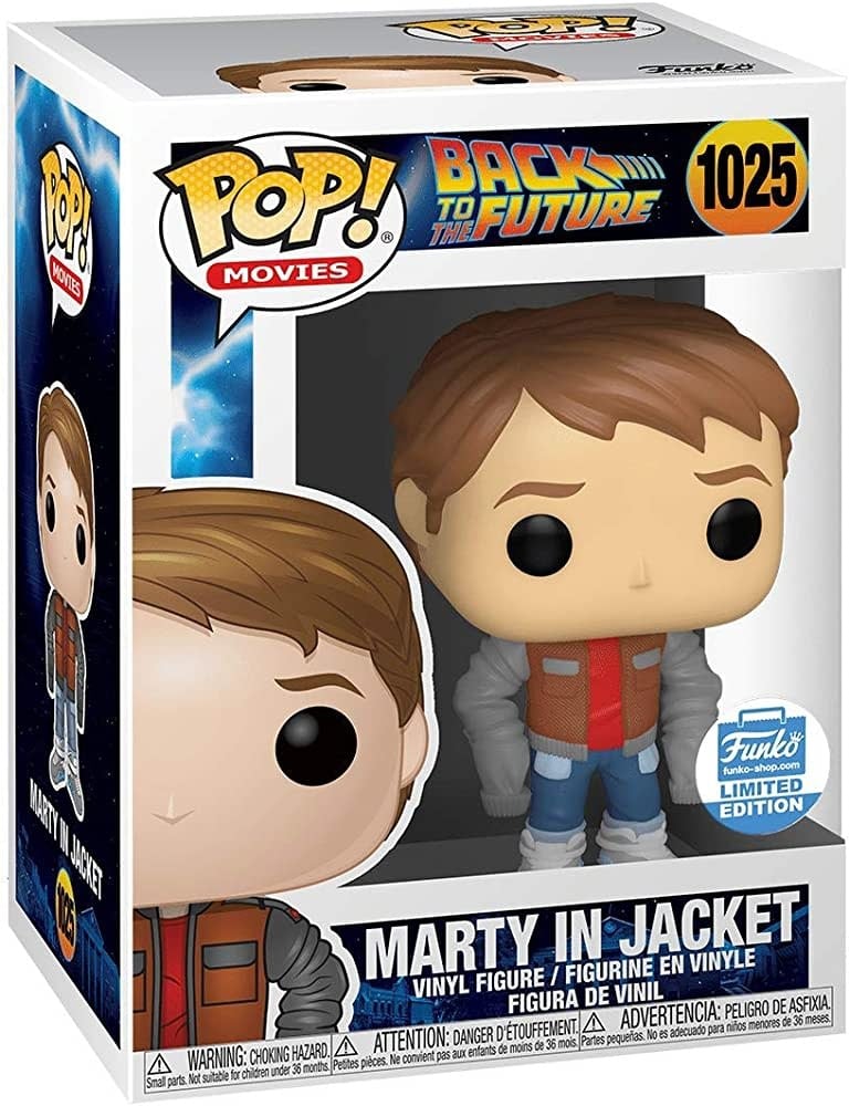 Funko Movies 1025 Marty in Jacket Funko Store Limited Edition Back to the Future