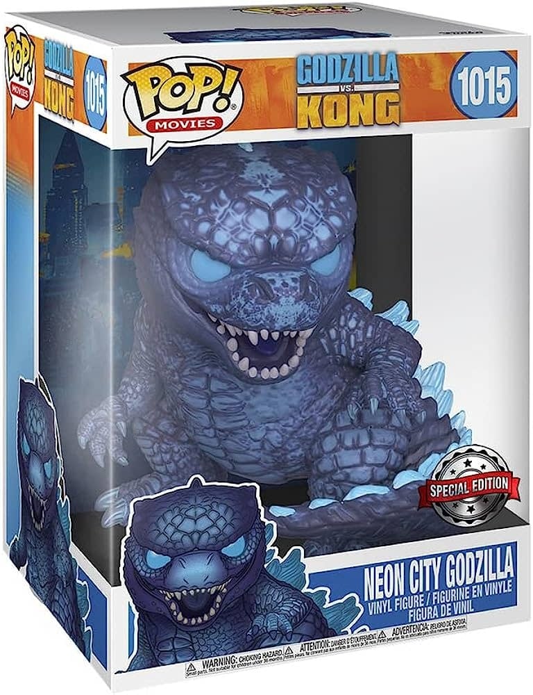 Funko Movies 1015 Neon City Godzilla 10inch Godzilla VS Kong