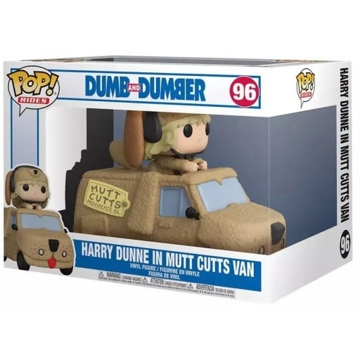 Funko Movies 0096 Harry Dunne in Mutt Cutts Van Dumb and Dumber Rides