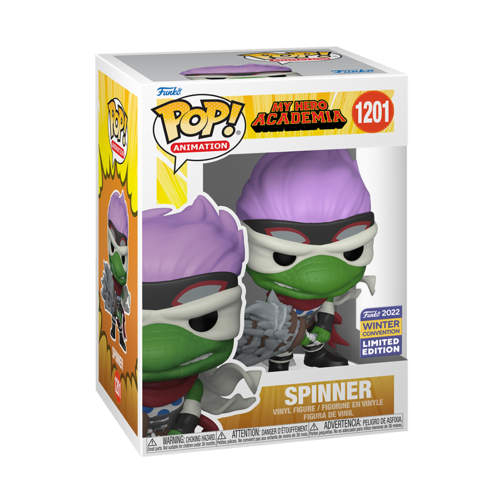 Funko Animation 1201 Spinner 2022 Winter Convention Limited Edition MHA My Hero Academia